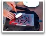 Stenciling a T-Shirt