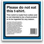 Please Do Not Eat This T-Shirt