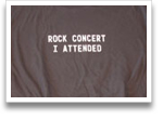 Rock Concert I Attended